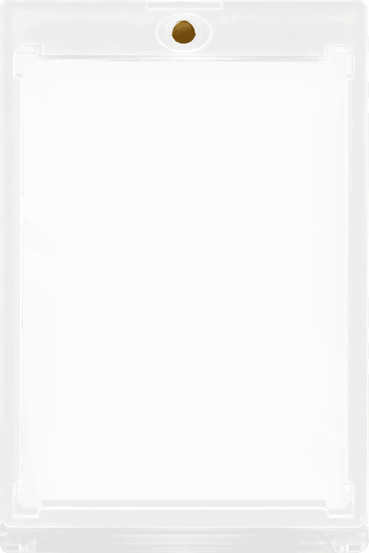Premium card in a hard magnetic one-touch case